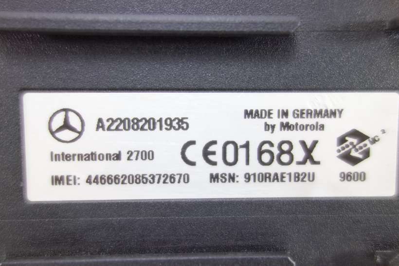 Dispositivo de control teléfono Mercedes W210 A2208201935 Motorola - foto 2