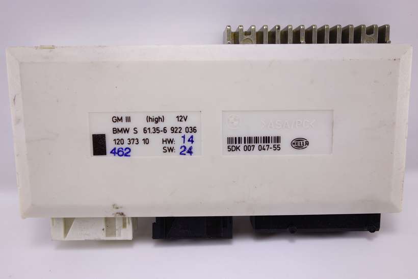 Módulo de confort BMW E32 E38 61356922036 61.35-6 922 036 Hella 5DK00704755 5DK 007 047-55 - foto 1