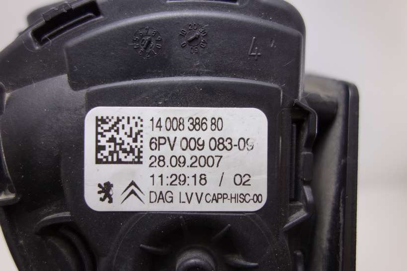 Pedal acelerador Citroen Jumpy 1400838680 14 008 386 80 6PV00908309 6PV 009 083-09 - foto 2