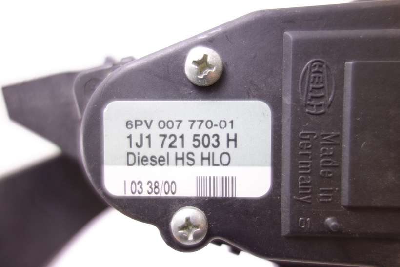 Pedal acelerador Audi A3 Seat Toledo 1J1721503H 1J1 721 503 H 6PV00777001 6PV 007 770-01 - foto 2