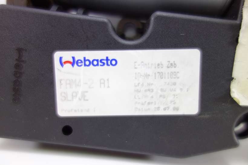 MOTOR TECHO ELECTRICO Renault Espace 1710626B 1701109C Valeo 404888 404.888 - foto 3