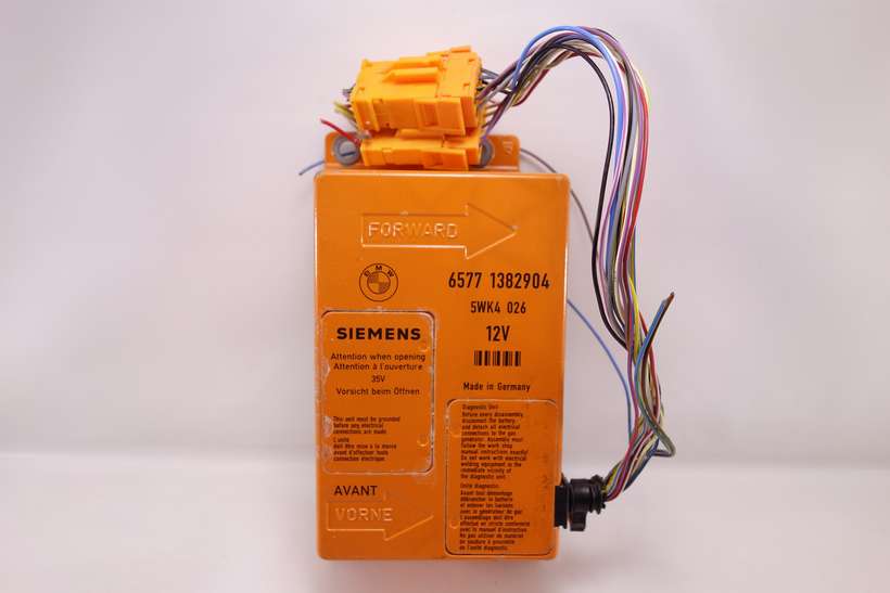 Centralita de airbag BMW E30 E28 E23 E24 E32 E34 65771382904 6577 1382904 5WK4026 5WK4 026 - foto 1