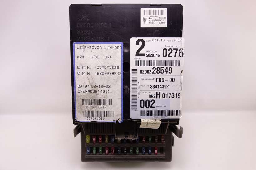 Módulo de confort Renault Laguna 8200228549 8200004201E 518831003 55RDFV026 50207460276 - foto 1