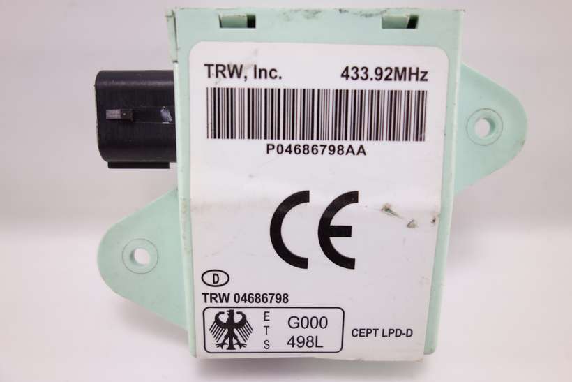 Modulo de control dirección Chrysler Grand Voyager P04686798AA 43392MHZ 433.92MHZ 04686798 - foto 1