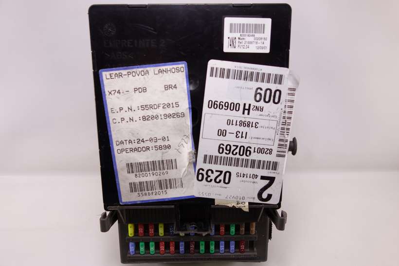 Caja de fusibles Renault Laguna 8200190269 55RDF2015 - foto 4