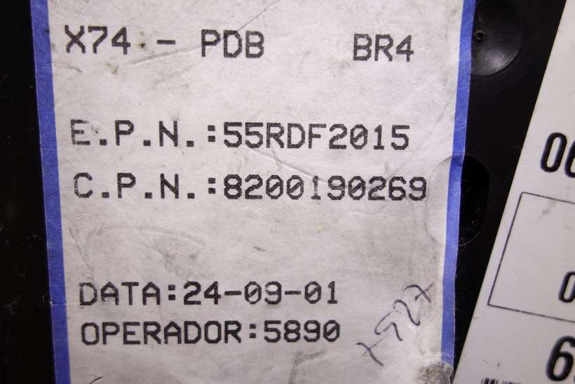 Caja de fusibles Renault Laguna 8200190269 55RDF2015 - foto 3