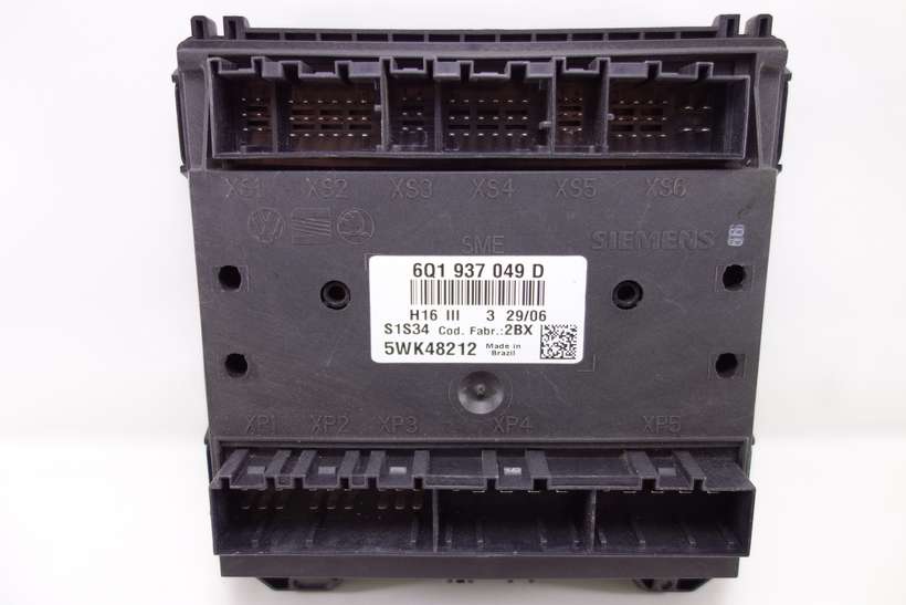 Caja de fusibles Skoda Fabia VW Polo Seat Ibiza 6Q1937049D 6Q1 937 049 D Siemens 5WK48212 - foto 1