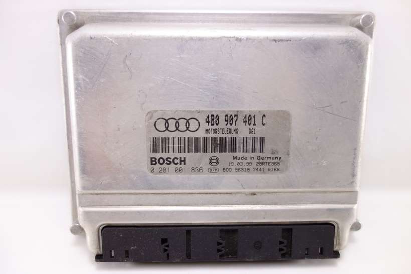 Centralita del motor Audi A4 A6 4B0907401C 4B0 907 401 C 0281001836 0 281 001 836 - foto 1