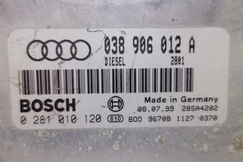 Centralita del motor Seat Toledo Leon 038906012A 038 906 012 A 0281010120 0 281 010 120 - foto 2