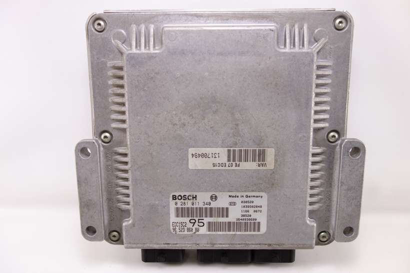 Centralita del motor Citroen C5 9652386080 96 523 860 80 Bosch 0281011340 0 281 011 340 EDC15C2 - foto 1