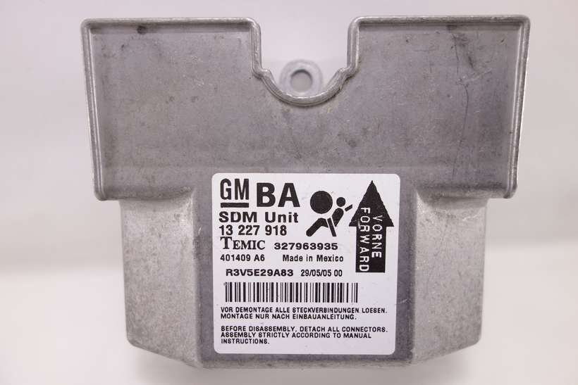 Centralita de airbag Opel Astra 13227918 13 227 918 Temic 327963935 - foto 1