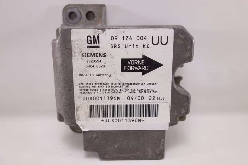 Centralita de airbag Opel Astra 09174004 09 174 004 Siemens 5WK42876 5WK4 2876 1923594 UU - foto 1