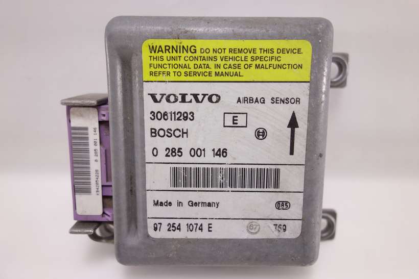 Centralita de airbag Volvo 30611293 0285001146 0 285 001 146 E - foto 1