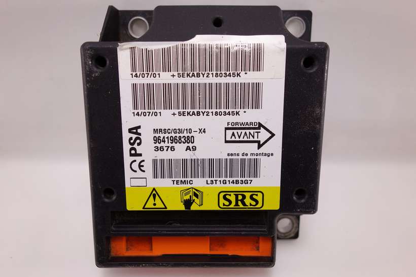 Centralita de airbag Citroen Peugeot 9641968380 A9 - foto 1