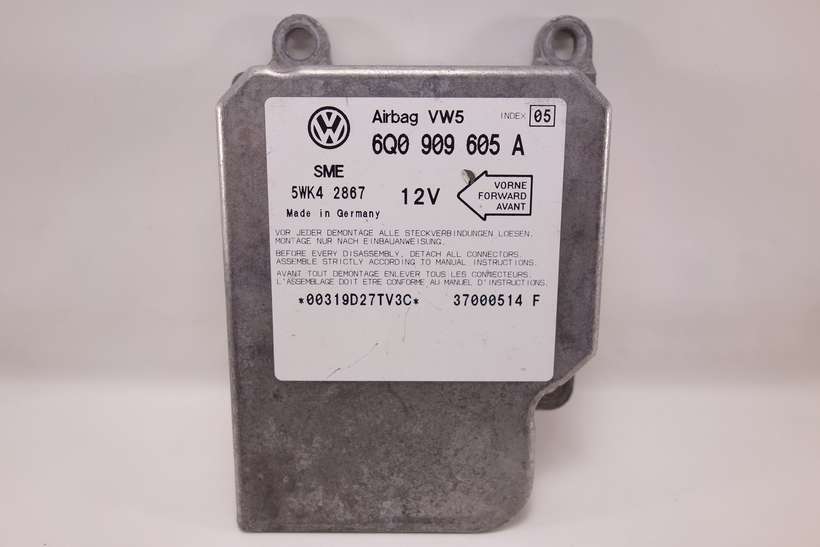 Centralita de airbag VW Golf Bora Seat Leon Toledo 6Q0909605A 6Q0 909 605 A SME 5WK42867 5WK4 2867 INDEX 05 - foto 1