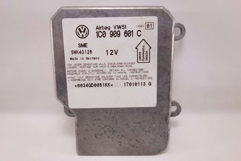 Centralita de airbag Skoda Fabia 1C0909601C 1C0 909 601 C SME 5WK43126 INDEX 01 - foto 1