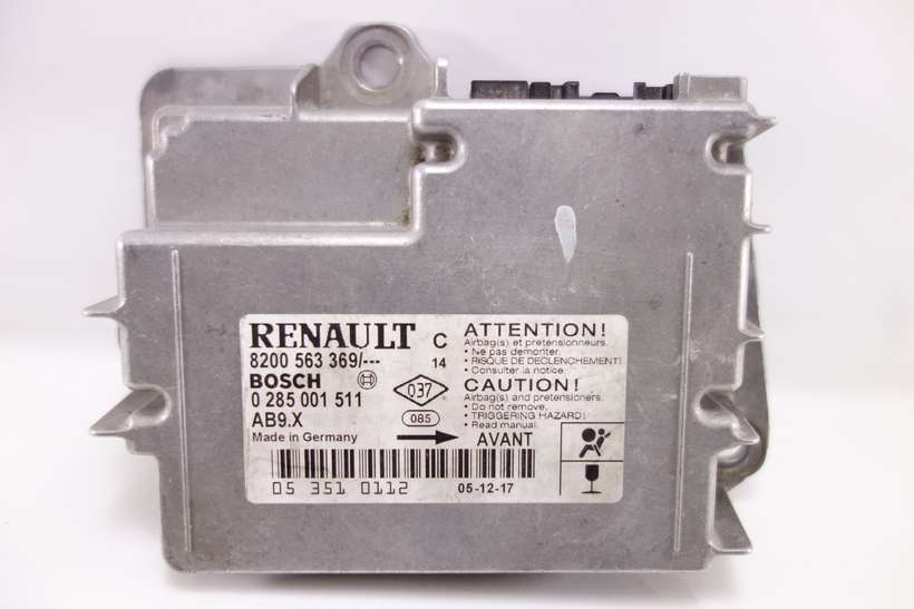Centralita de airbag Renault Clio 8200563369 8200 563 369 Bosch 0285001511 0 285 001 511 - foto 1