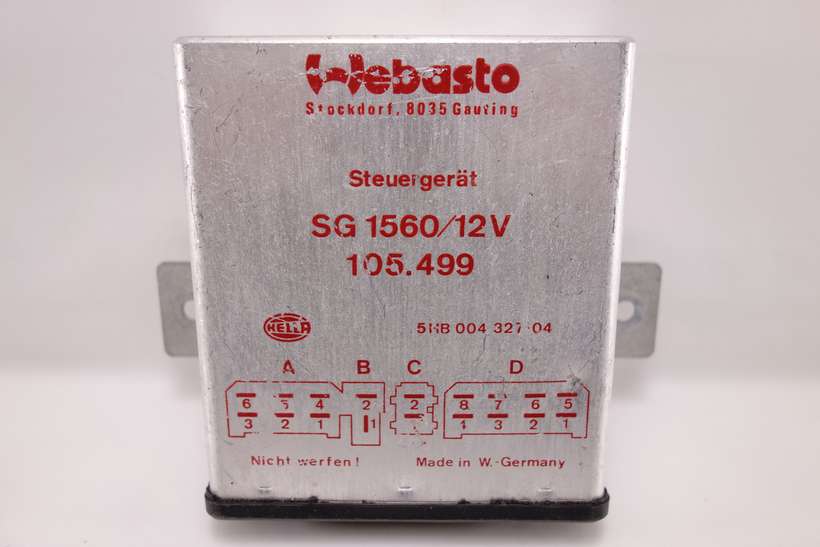 Centralita de control de calefaccion BMW E32 SG1560 105499 SG 1560 105.499 Hella 5HB00432704 5HB 004 327 04 - foto 1
