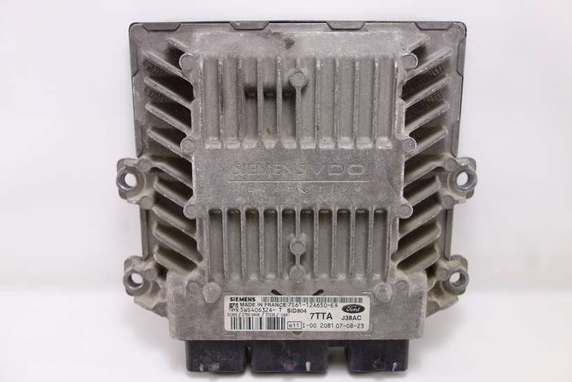 Centralita del motor Ford Fiesta 7S6112A650EA 7S61-12A650-EA 5WS40632AT 5WS40632A-T - foto 1