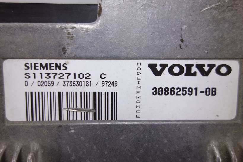 Centralita del motor Volvo V40 308625910B 30862591-0B S113727102C S113727102 C - foto 2