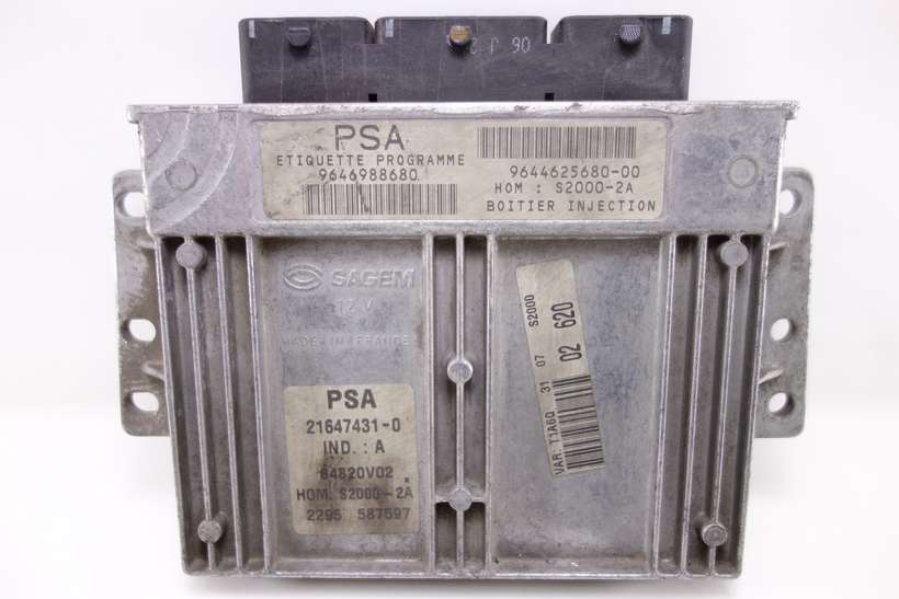 Centralita del motor Peugeot 206 9646988680 964462568000 9644625680-00 S20002A S2000-2A - foto 1