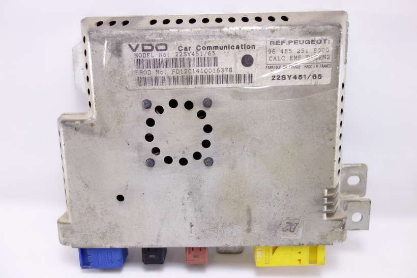 Ecu Módulo De Control Peugeot 607 964552518000 96 455 251 8000 22SY45165 22SY451/65 - foto 1