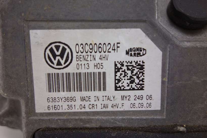 Centralita del motor VW Audi Skoda Seat 03C906024F 6383Y369G 6160135104 61601.351.04 - foto 2