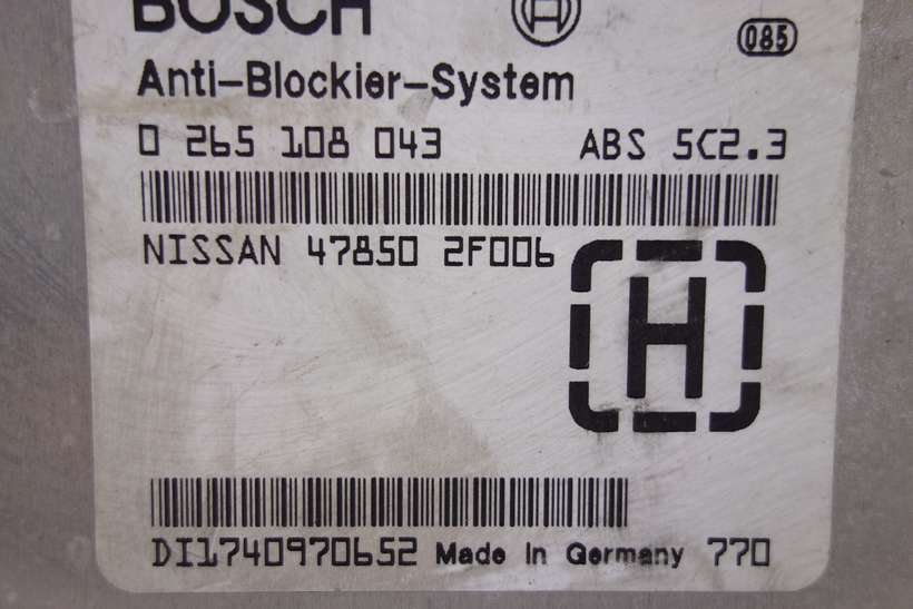 Centralita del motor Nissan Primera 478502F006 47850 2F006 Bosch 0265108043 0 265 108 043 - foto 2