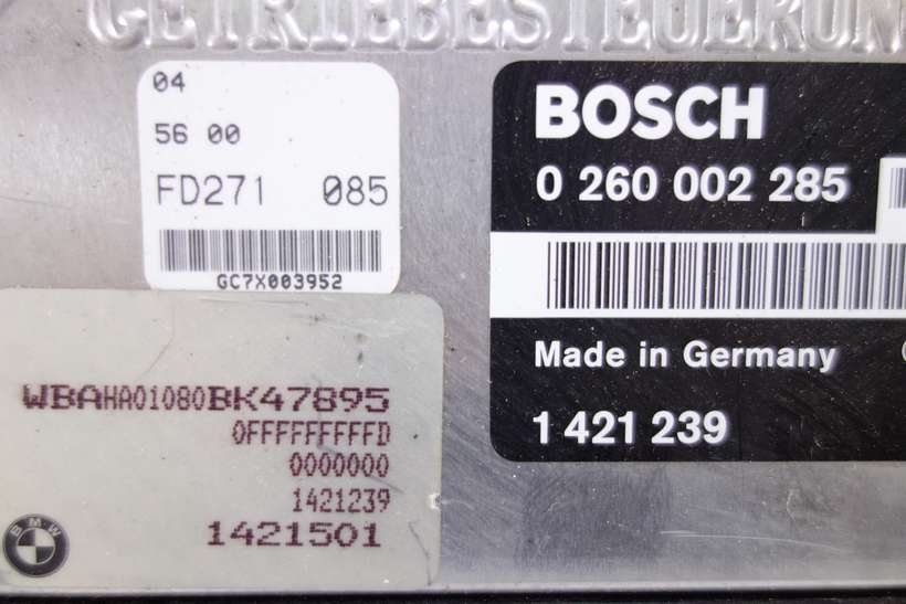 Centralita del motor BMW E34 E36 1421239 1 421 239 Bosch 0260002285 0 260 002 285 - foto 2