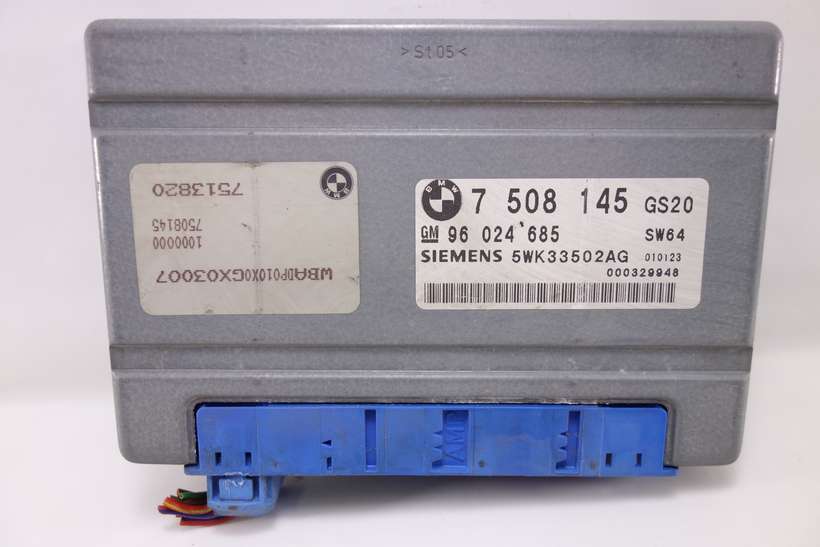Centralita del motor BMW E39 E46 E53 7508145 7 508 145 96024685 96 024 685 Siemens 5WK33502AG - foto 1