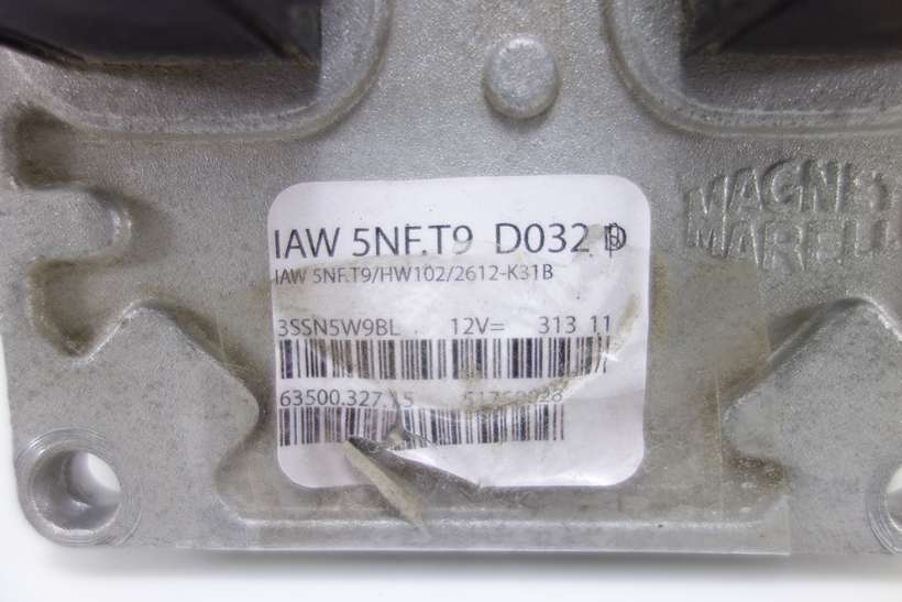Centralita del motor Fiat Stilo IAW5NFT9 IAW 5NF.T9 6350032715 63500.327.15 - foto 2