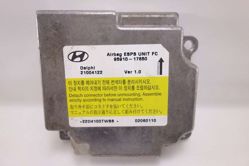 Centralita de airbag Hyundai Matrix 9591017650 95910-17650 Delphi 21004122 - foto 1