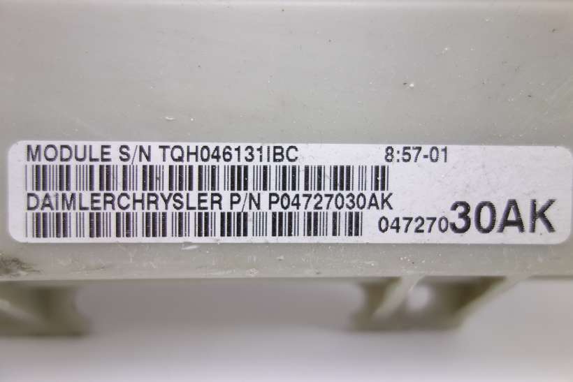 Módulo de confort Chrysler Voyager 04727030AK 047270 30AK - foto 2
