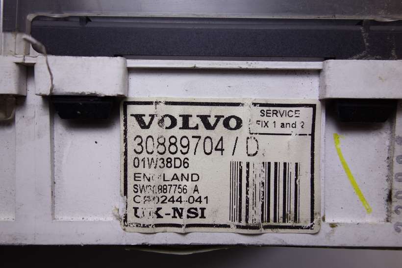 Cuadro de instrumentos Volvo V40 Familiar 30889704D 30889704/D SW30887756A SW30887756 A - foto 3