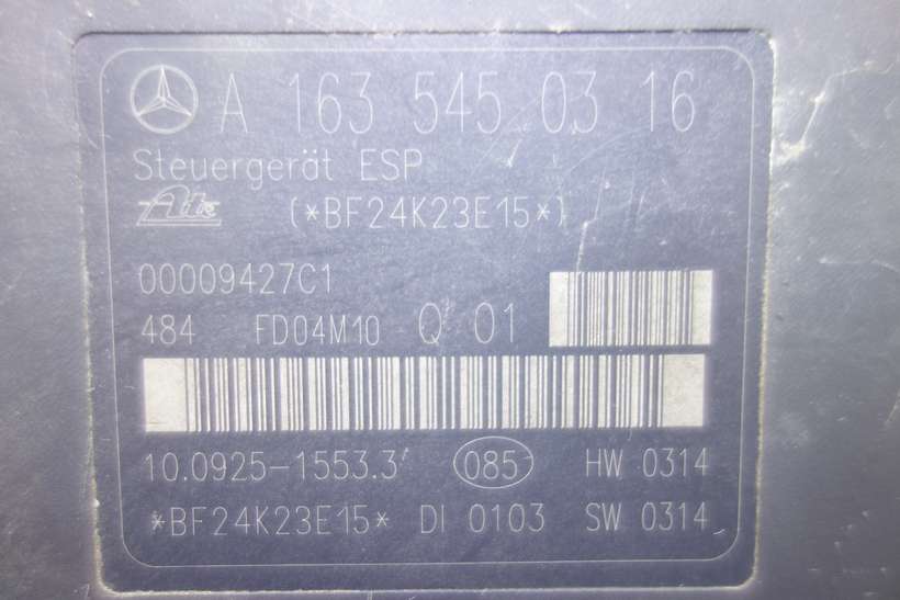 ABS Mercedes ML270 W163 - foto 4
