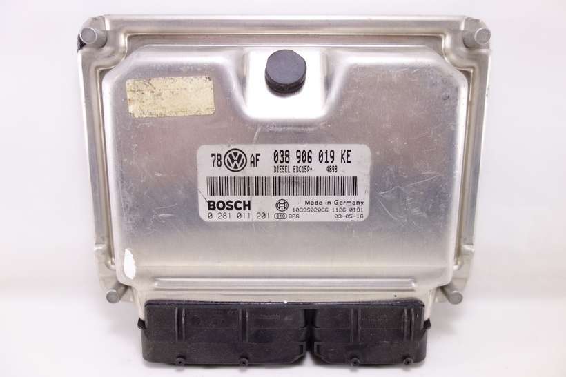 Centralita del motor Audi VW Seat Skoda 038906019KE 038 906 019 KE Bosch 0281011201 0 281 011 201 - foto 1