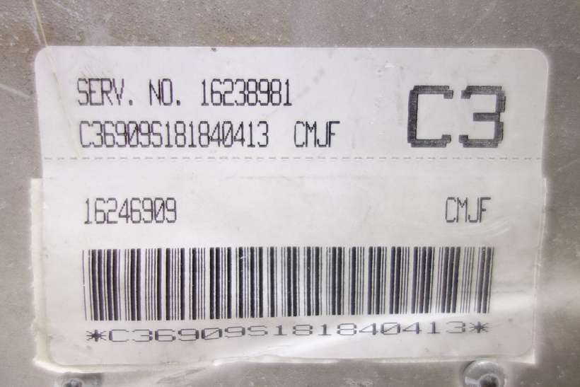 Centralita del motor Daewoo Nubira 16238981 16246909 C3 - foto 2