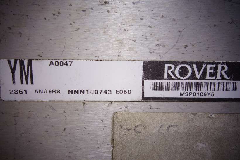 Centralita del motor Rover 45 NNN100743 A0047 2361 YM - foto 2