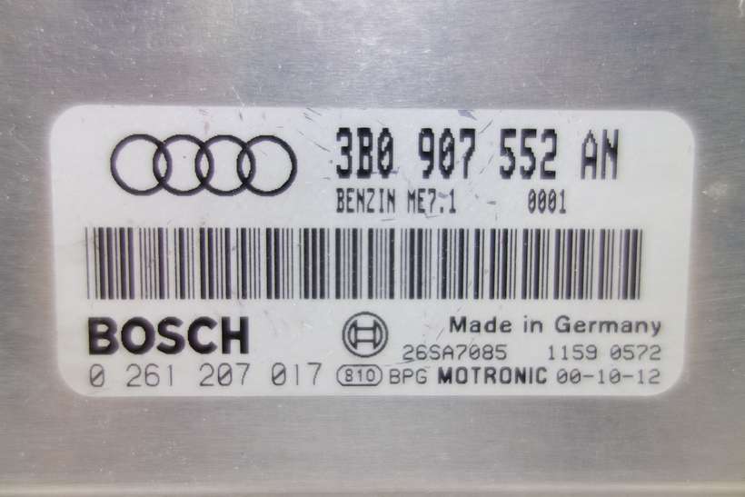 Centralita del motor Audi A6 3B0907552AN 3B0 907 552 AN Bosch 0261207017 0 261 207 017 - foto 2