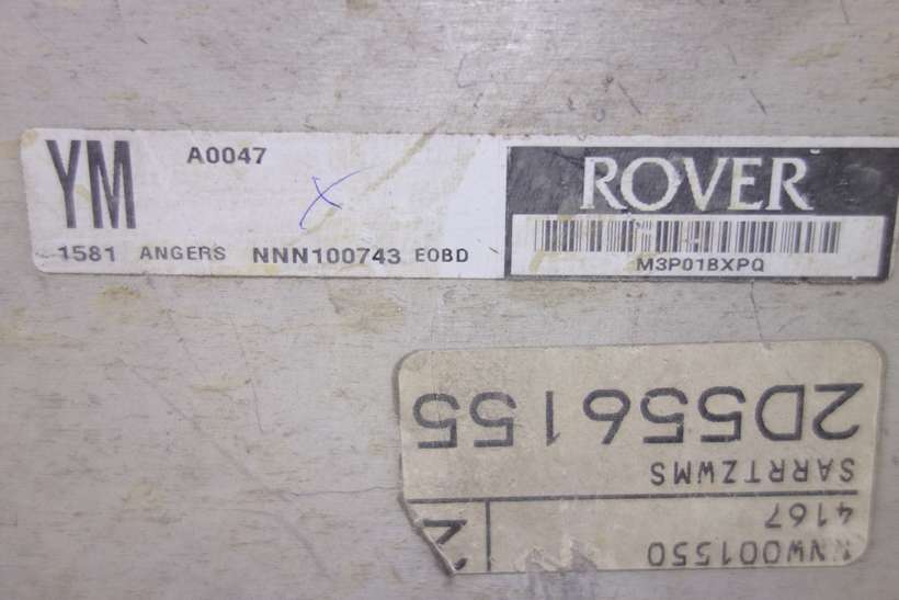 Centralita del motor Rover 45 NNN100743 A0047 1581 YM 2D556155 - foto 2