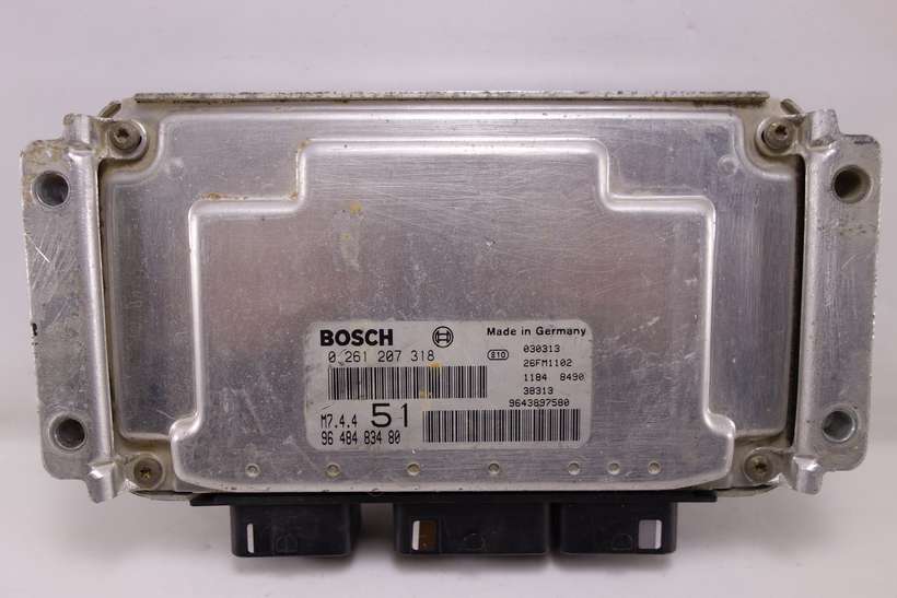 Centralita del motor Citroen Xsara 9648483480 96 484 834 80 Bosch 0261207318 0 261 207 318 9643897580 - foto 1