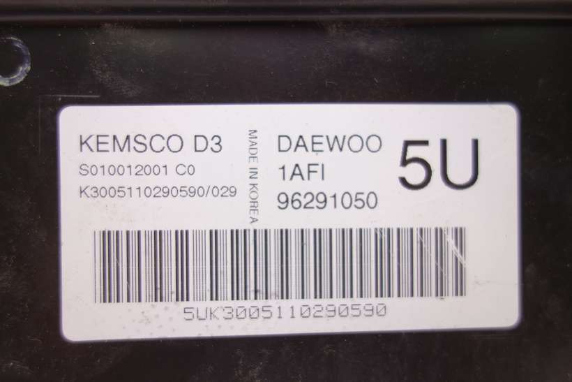 Centralita del motor Daewoo Matiz 96291050 Kemsco D3 S010012001C0 S010012001 C0 5U - foto 2