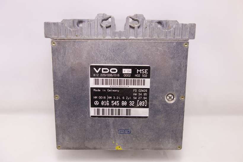 Centralita del motor Mercedes W124 016545803203 016 545 80 32 03 VDO 412229006016 412.229 006 016 - foto 1