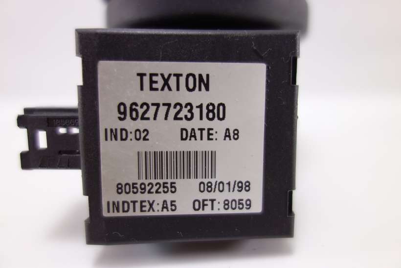 Lector de llave Citroen Xantia 9627723180 80592255 Index A5 - foto 2