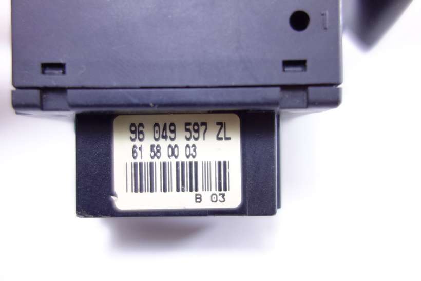 Mando de limpiaparabrisas Peugeot Citroen 96049597ZL 96 049 597 ZL 61580003 61 58 00 03 - foto 2