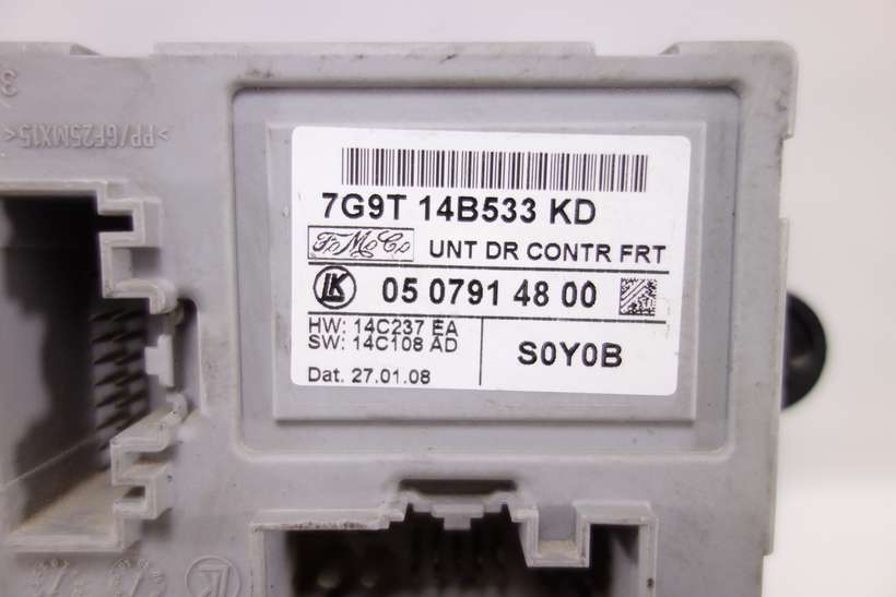 Módulo de confort Ford Mondeo 7G9T14B533KD 7G9T 14B533 KD 0507914800 05 0791 48 00 - foto 2