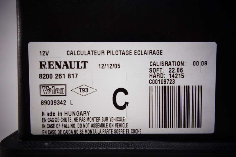 Módulo de confort Renault Clio 8200261817 8200 261 817 Valeo 89009342L 89009342 L C - foto 2