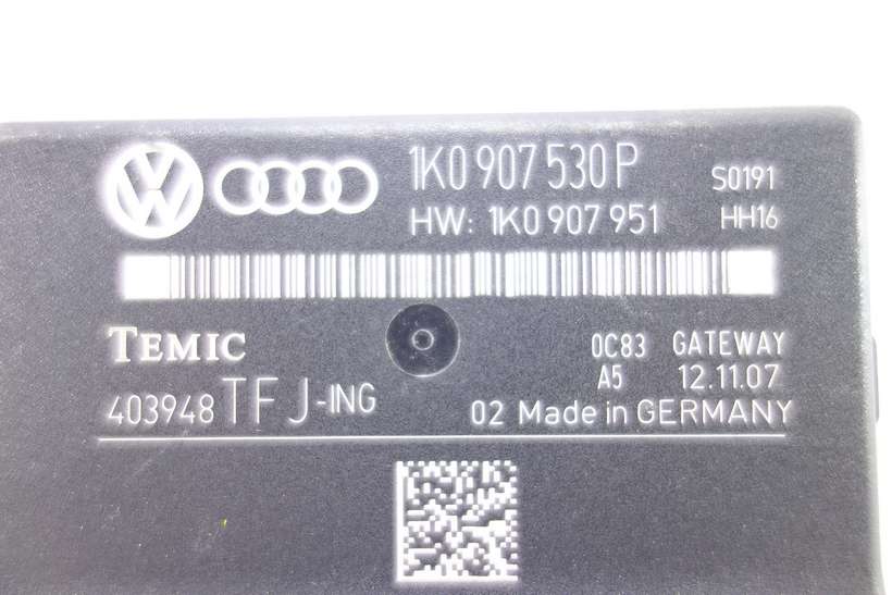 Módulo de confort VW Audi 1K0907530P 1K0 907 530P 1K0907951 1K0 907 951 Temic 403948TFJ - foto 2