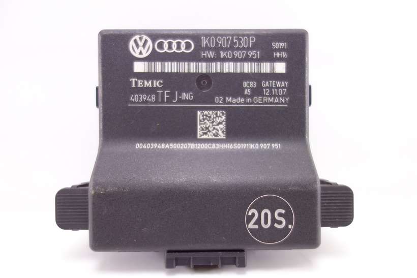 Módulo de confort VW Audi 1K0907530P 1K0 907 530P 1K0907951 1K0 907 951 Temic 403948TFJ - foto 1