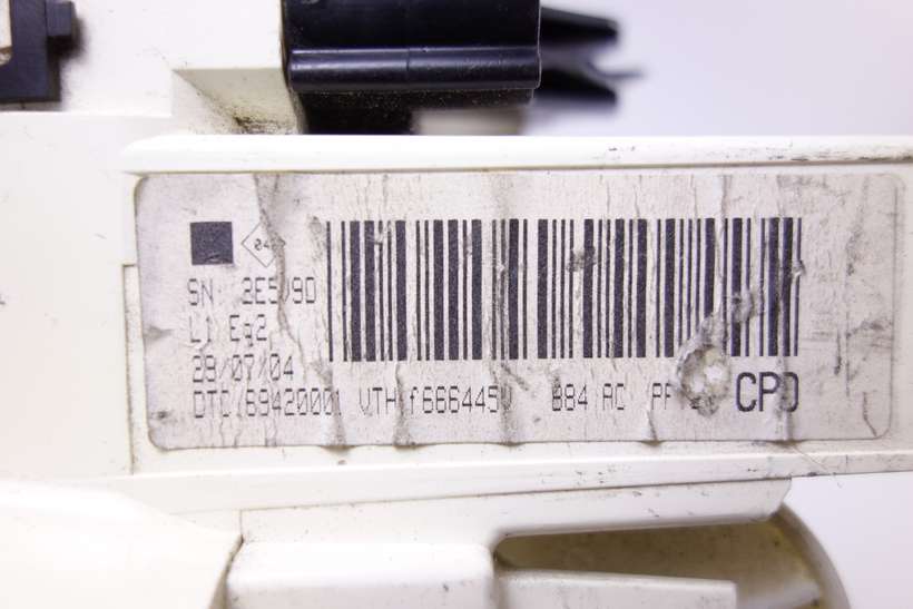 Panel de clima Renault Scenic 69587001 69420001 F6664450 - foto 3